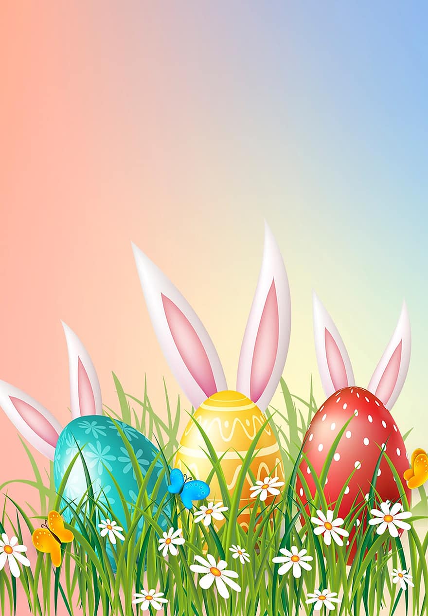 Easter, Egg, Easter Egg, East Collection, Religion, Easter Festival, Happy, Background, Multicoloured, Fixed, Celebration
