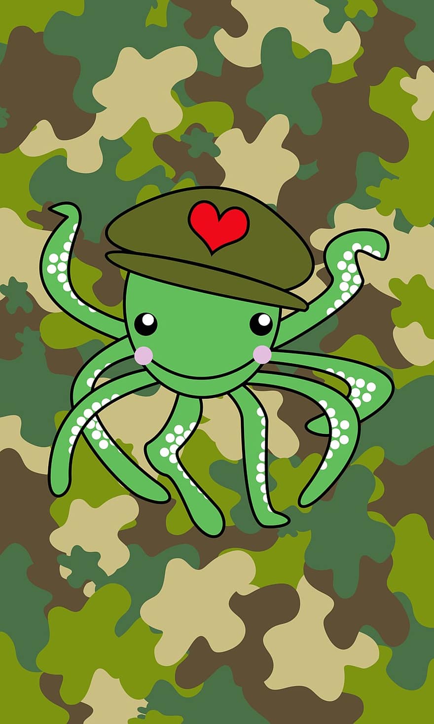 Octopus, leger, oceaan, marinier, zee, onderwater-, dier, natuur, ontwerp, aquatisch, tentakels