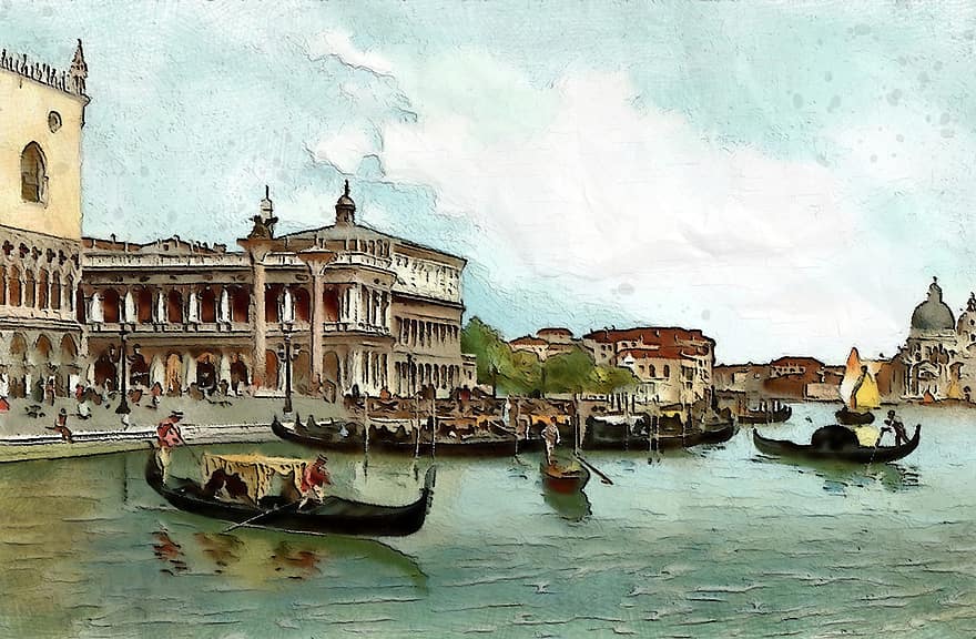 European Il Molo Veneția Italia, în aer liber, apă, concediu de odihna, călătorie, destinaţie, vechi, epocă, veneția, Italia, Molo