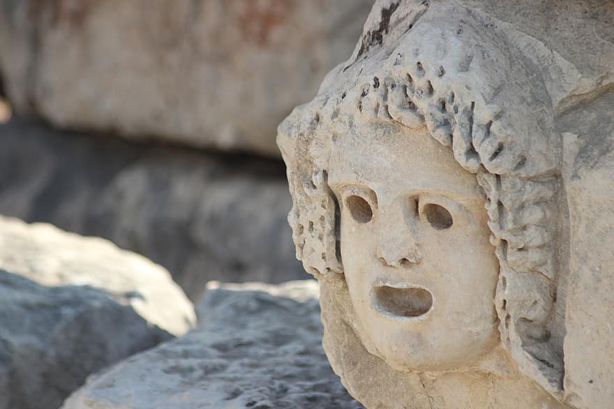 статуя, некрополь, скульптура, артефакт, Турция