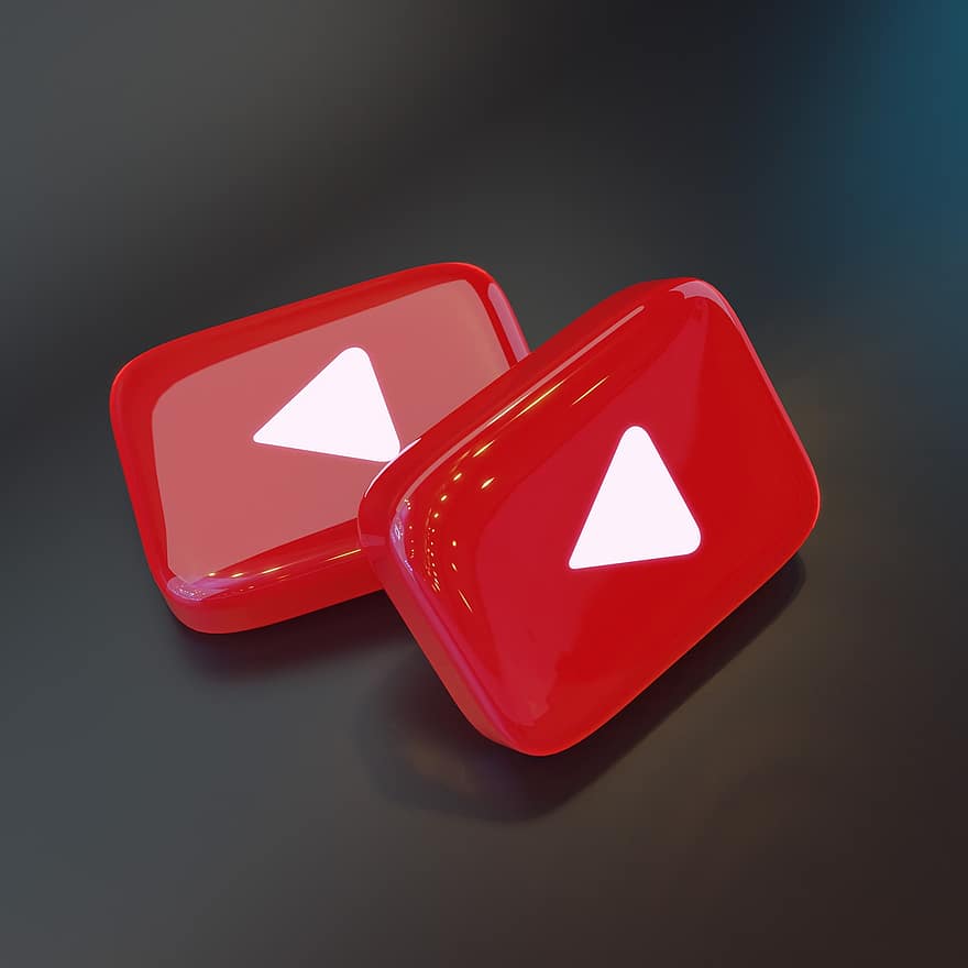 εικονίδιο του YouTube, youtube, λογότυπο youtube