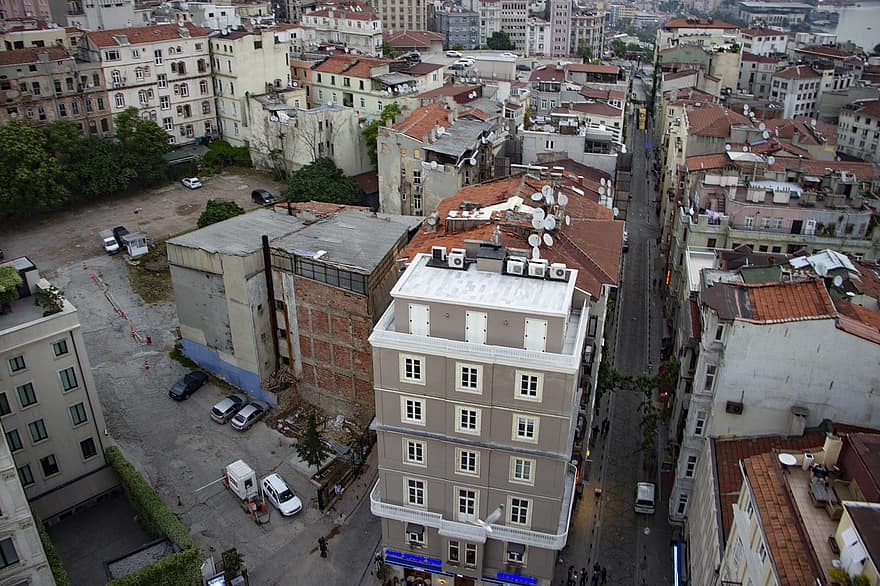 Стамбул, індичка, вид, зверху, місто