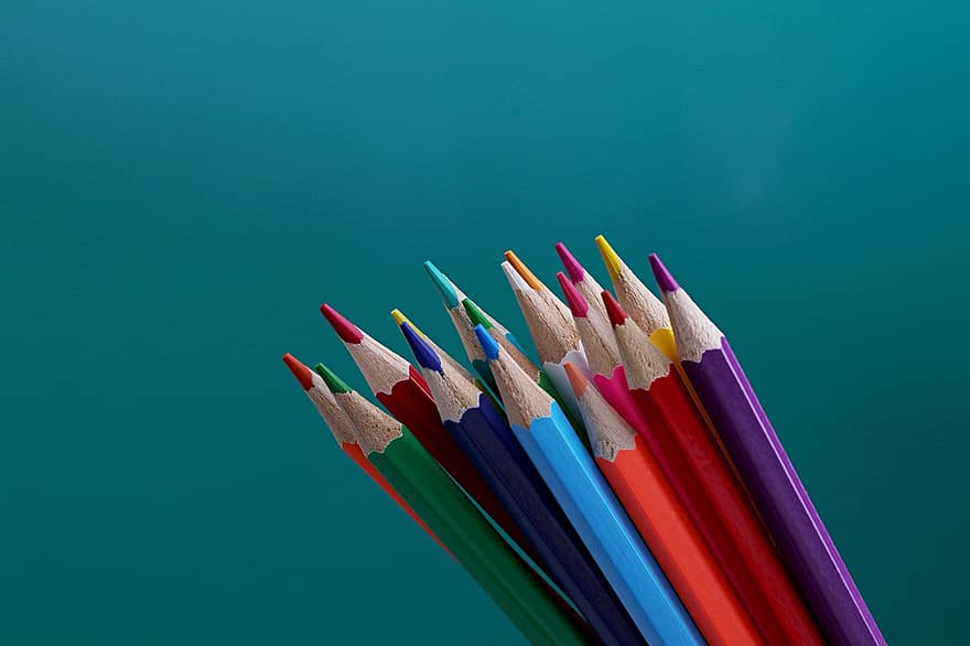 цветные карандаши, Изобразительное искусство, творческий подход