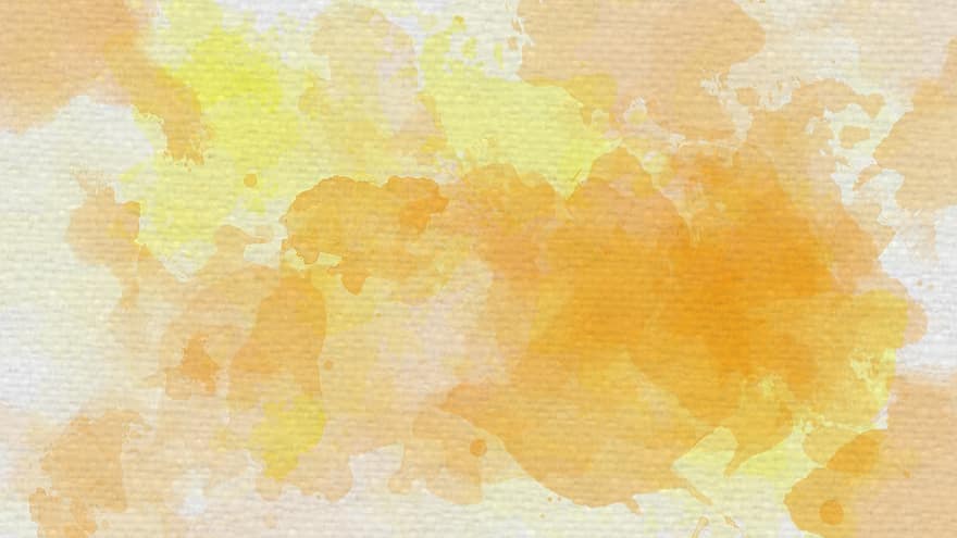 Watercolor, Painting, Texture, Background, Screen, Yellow, abstract, backgrounds, backdrop, paint, pattern