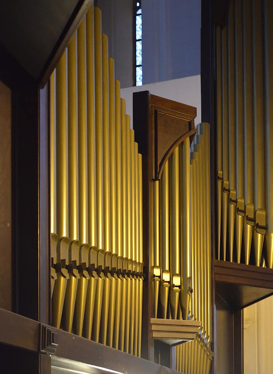 organ, biserică, instrument muzical, în interior, arhitectură, modern, creştinism, construită, camera de zi, etapă, spațiu de performanță