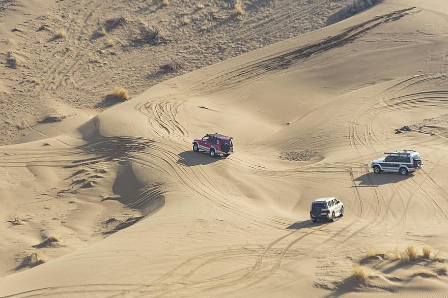 desert, sorra, cotxes, vehicles, viatjar, aventura, duna, naturalesa, paisatge, sec, Desert de Maranjab
