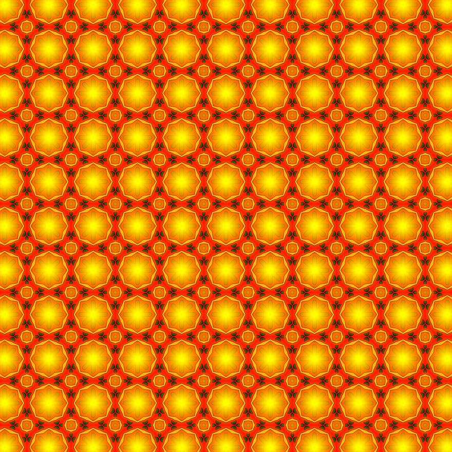 mønster, sømløs, sømløse mønster, struktur, orange tekstur