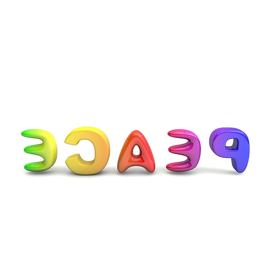 logo, bouton, symbole, personnages, 3d, harmonie