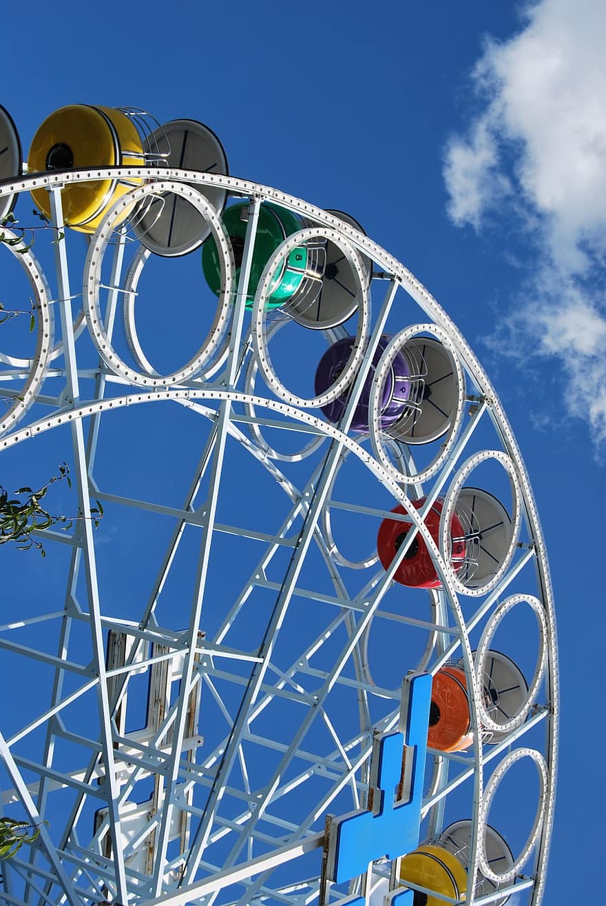 Ferris Wheel, Ride, Childhood, Park