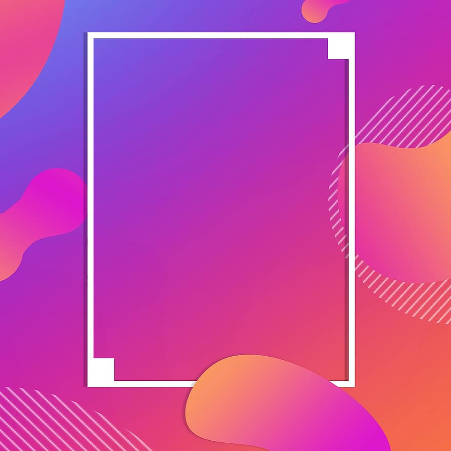 Abstract, Design, Creative, Fluid, Gradient, Shapes, Liquid, Frame, Typography, Type, Graphic