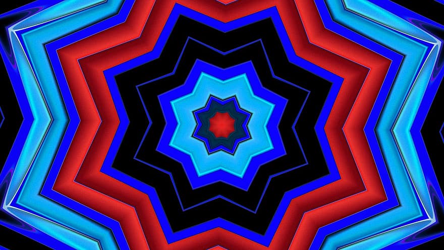 Mandala, Rosette, Kaleidoscope, Abstract Art, Background, Digital Art, Design, Ornament