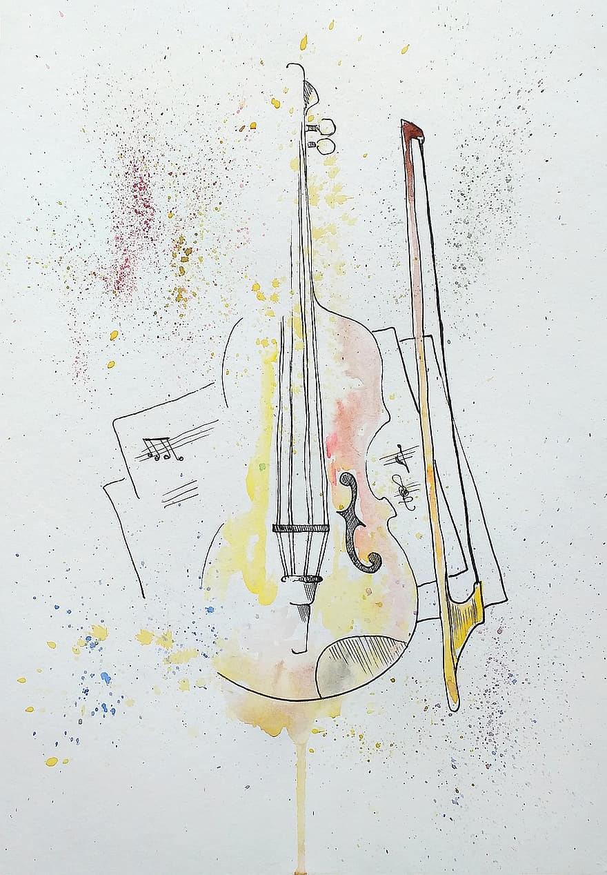 цигулка, инструмент, музика