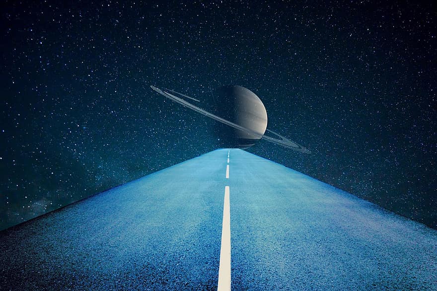 Saturn, Universe, Space, Planet, Travel, Astronomical, Cosmos, Road, Trip, Celestial, Stars