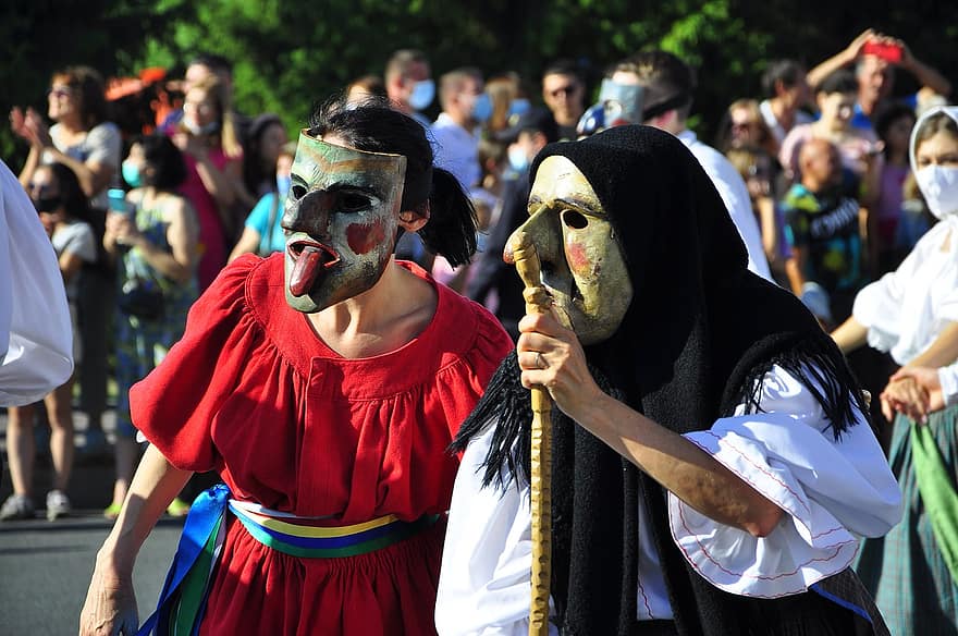 maska, kostým, Maškaráda, karneval, festival, oslava