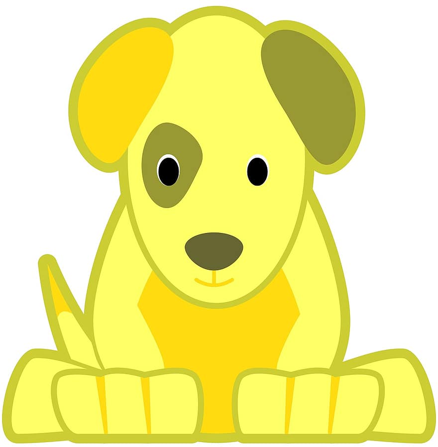 Grooming, Pet, Dog, Breed, Vector Animal, Mammal, Pedigreed, Down, Doggy, Portrait, Cute