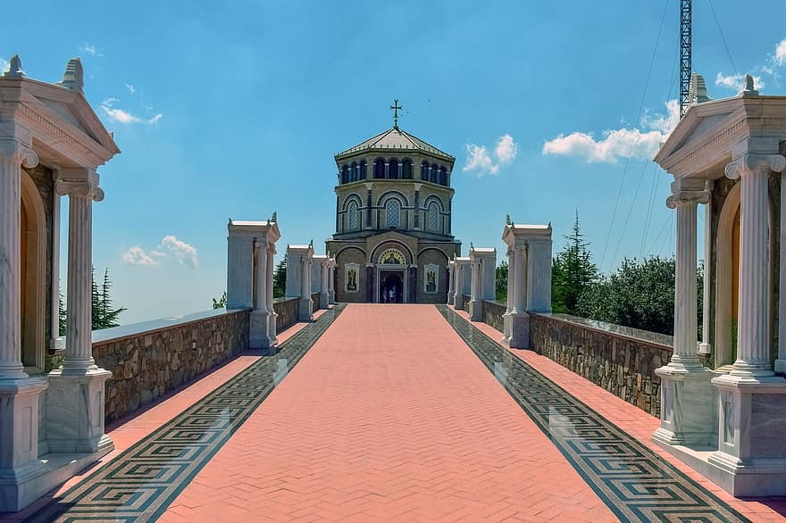 kyrka, monument, arkitektur, religion, ortodox