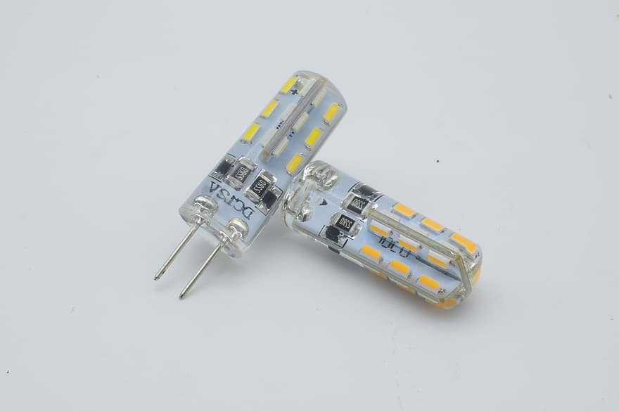 Lamp, Light Bulb, Crystal Bulb, G4 Lamp Beads, Small Bulb, Commodity, technology, equipment, close-up, electricity, semiconductor