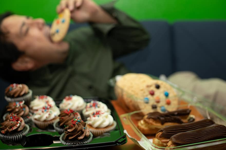 goloso, golosità, dolce, cupcakes, biscotti, diabete, obesità, dolci, cibo, cibo dolce, cioccolato