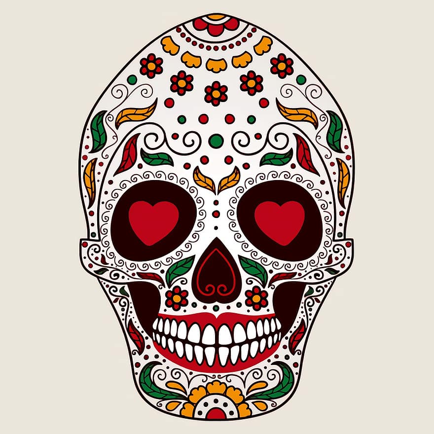 死霊のえじき、カトリーナ、頭蓋骨、ブルージュ、死、メキシコ、神秘、ホラー、カラカ、グリムリーパー、伝統