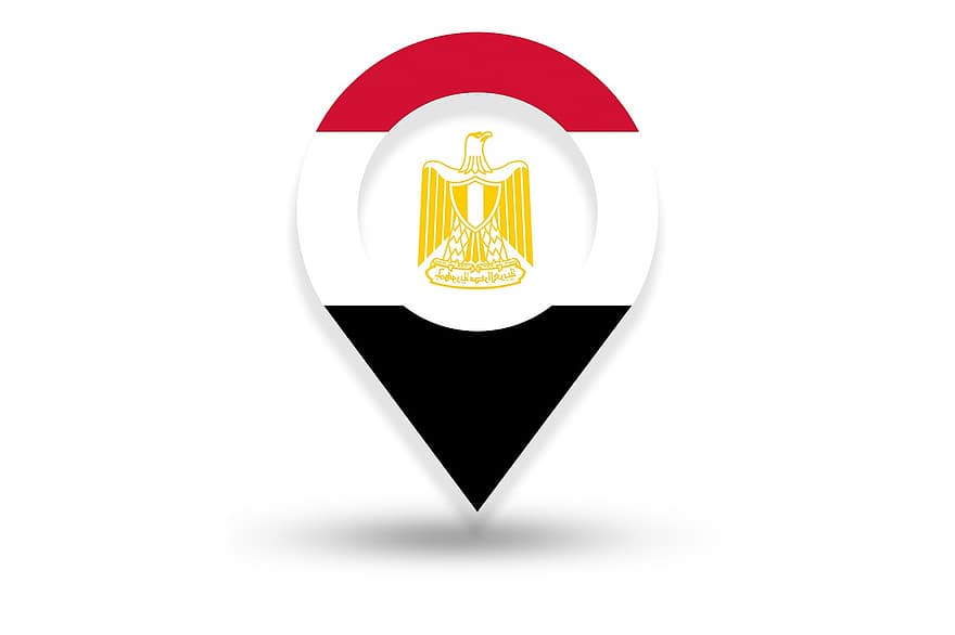 Egyptens flagga, Egyptiska flaggan, Egyptens läge, Egypten karta, egyptisk, flagga, plats, Egyptens GPS, Egyptens nationella flagga, Egyptens land, Egyptisk örn