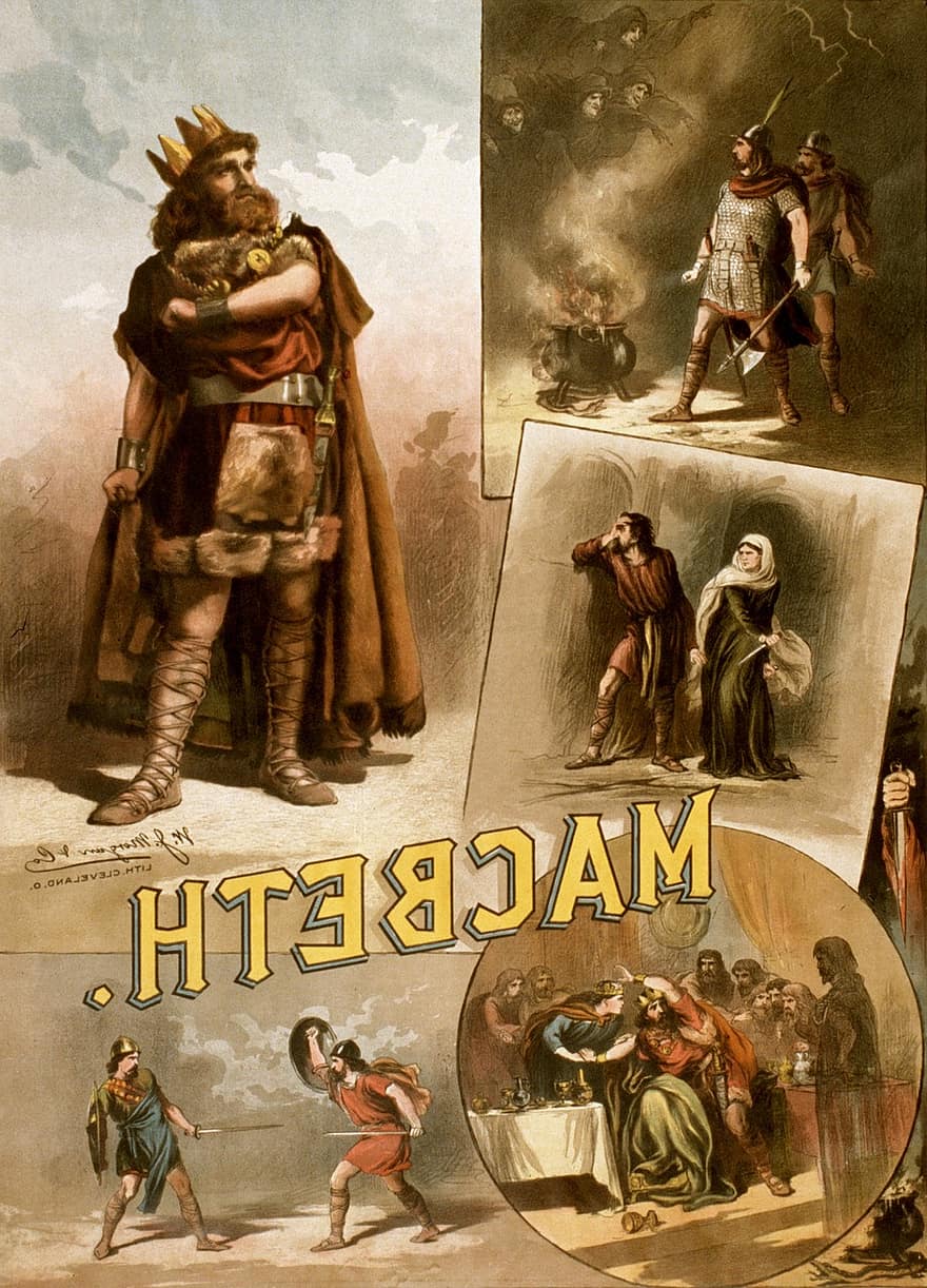 William Shakespeare, Macbeth, poster