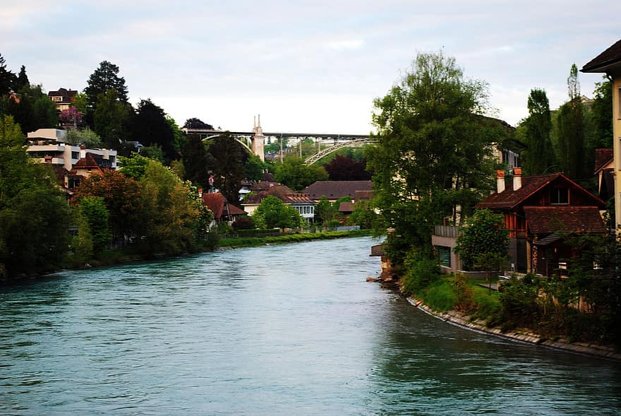 川、ベルン、スイス