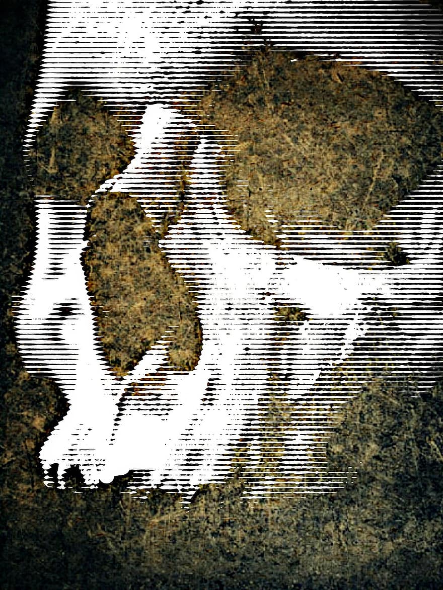 image de fond, crâne et os croisés, abstrait