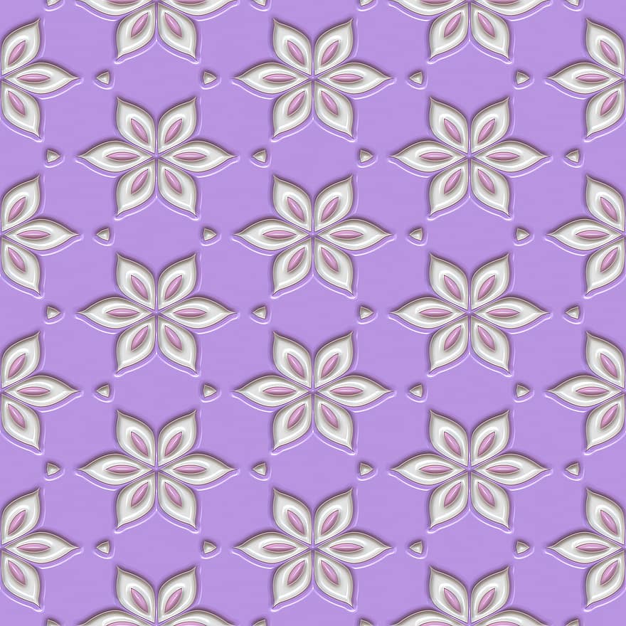 μοτίβο με λουλούδια, μοβ φόντο, floral φόντο, floral ταπετσαρία, Ιστορικό, μοβ ταπετσαρία, αφηρημένη, απρόσκοπτη μοτίβο