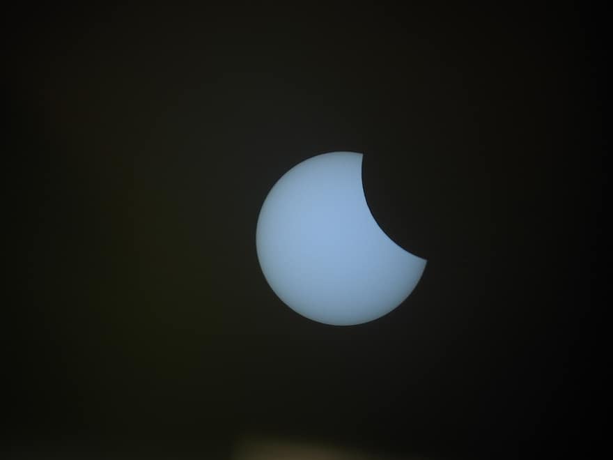 Eclipse solar, Dom, evento do céu, parcial
