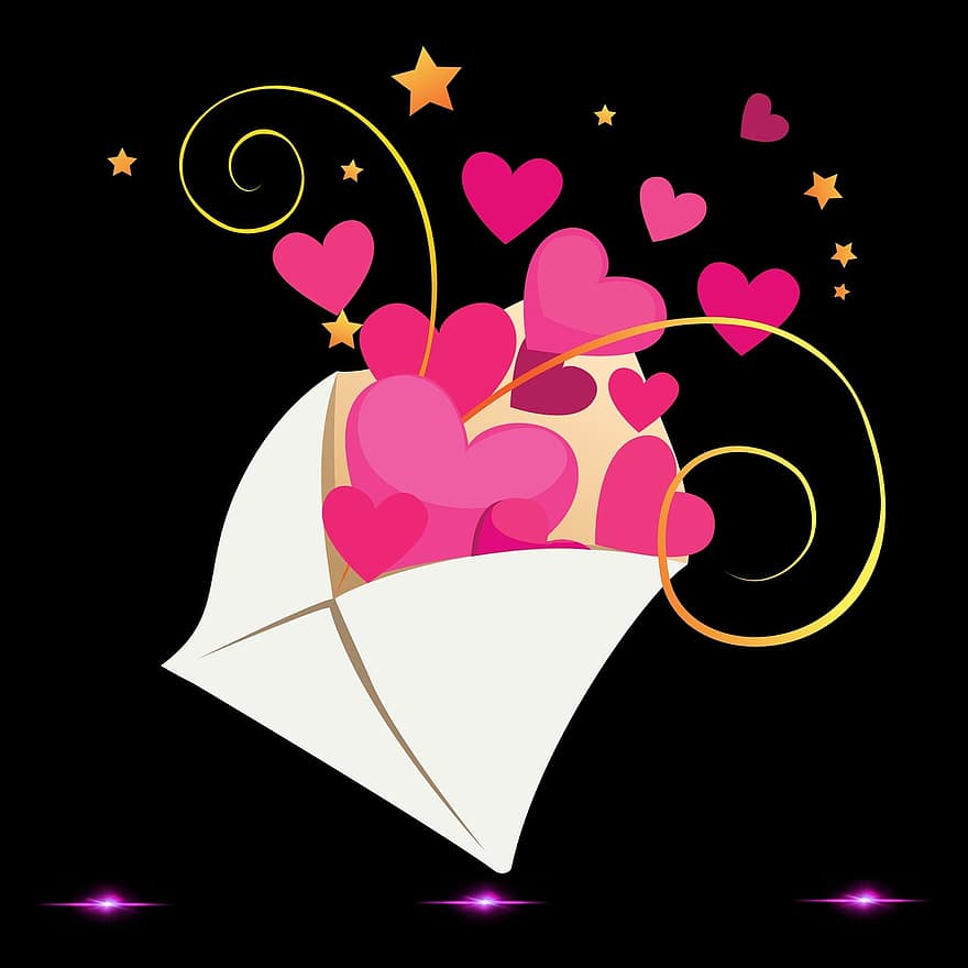 Message, E-mail, Letter, Mail, Post, Correspondence, Envelope, Factor, Contact, Message Of Love, Valentine