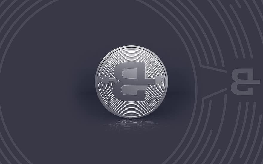 Bytecoin, krypto, kryptovaluta, blockchain, digitalt, virtuell, mynt, valuta, penger, finansiere, bakgrunns