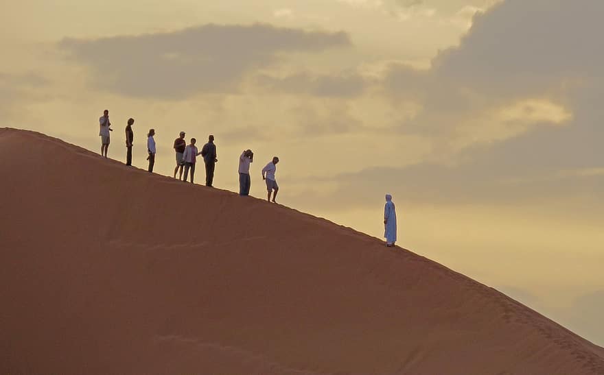 desert, dunes, Sahara
