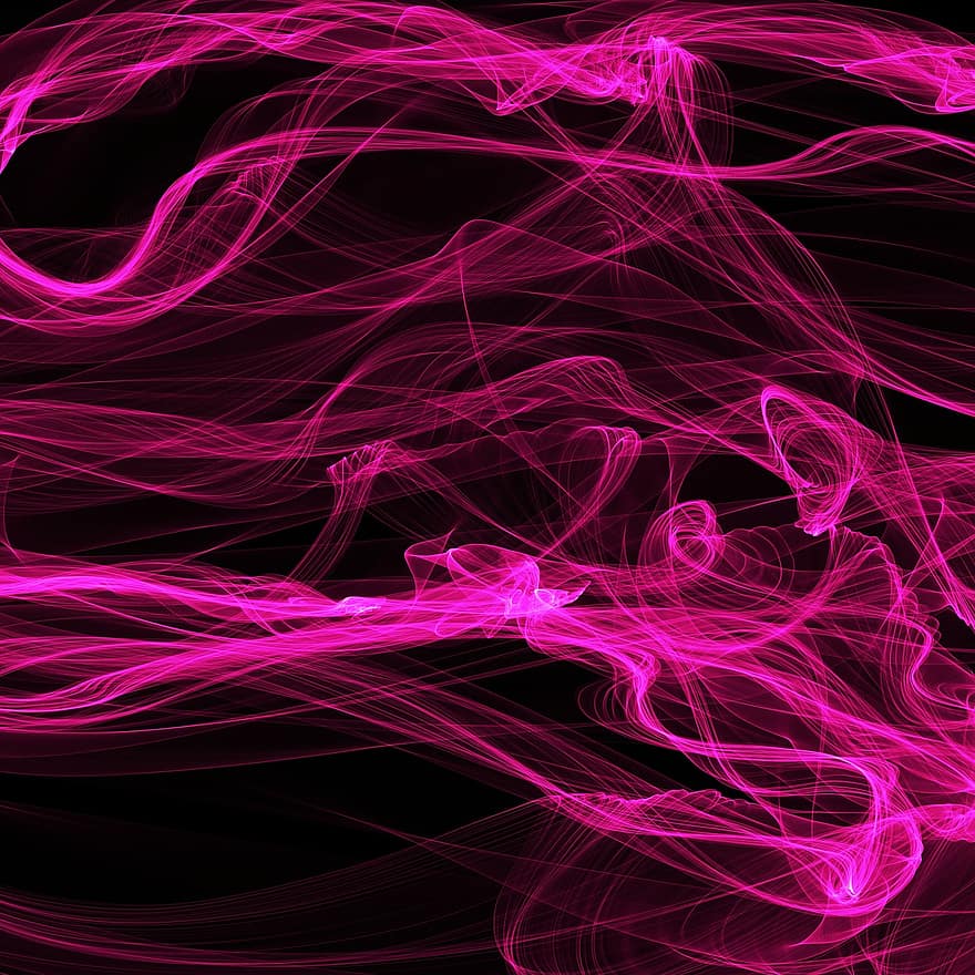 Abstract, Background, Design, Pink, Smoke, Swirl