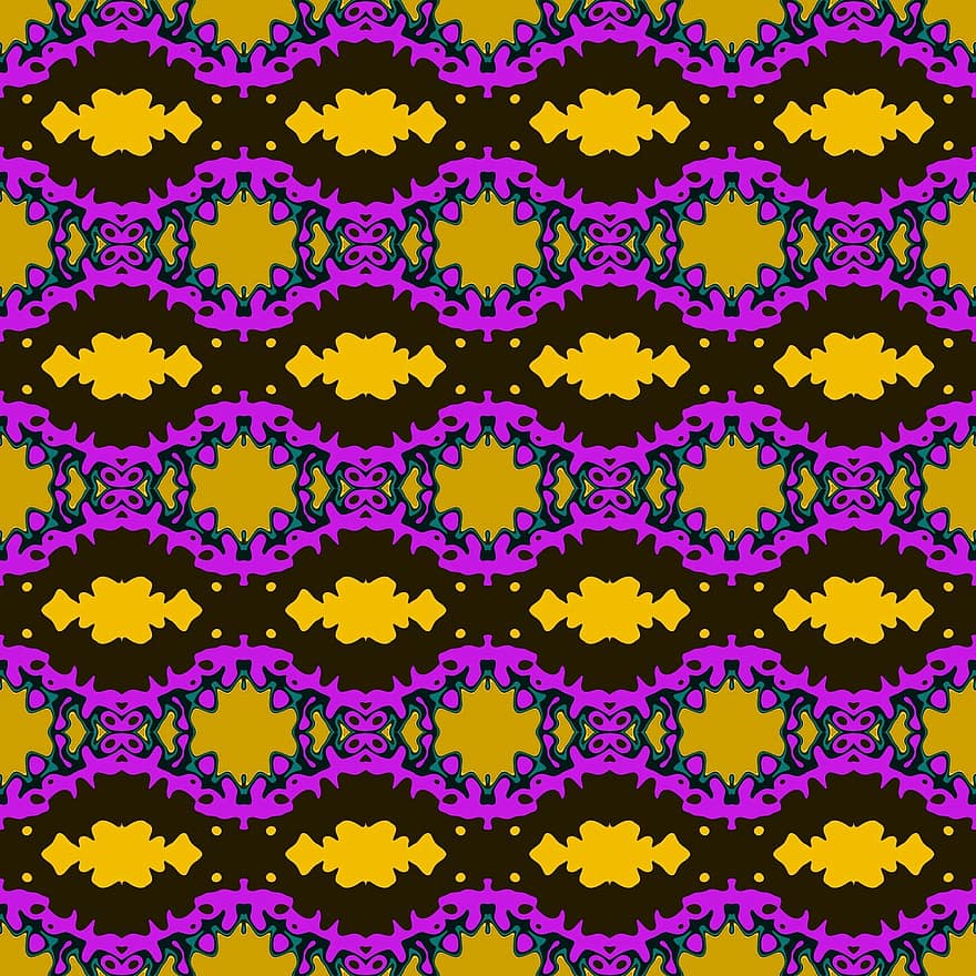 Seamless, Wallpaper, Digital, Pattern, Patterned, Symmetry, Abstract, Abstraction, Ornament, Kaleidoscope, Decorative