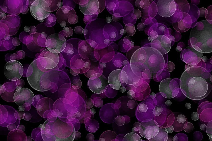 Bubbles, Circles, Shapes, Bokeh, Pattern, Background