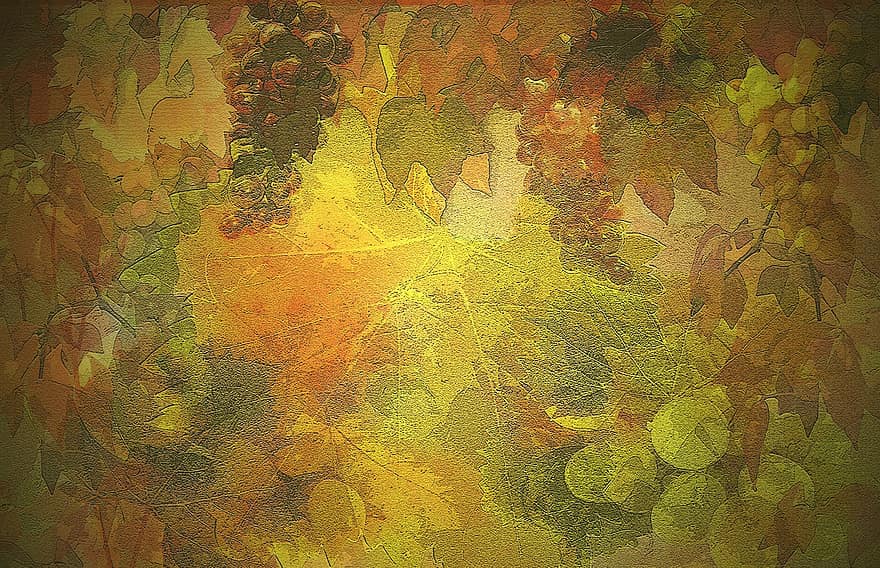 sonbahar, arka fon, şarap, dekorasyon, sonbahar dekorasyonu, çıkmak, sonbahar yaprakları, yeşil, bağbozumu, şarap festivali, bülten tahtası