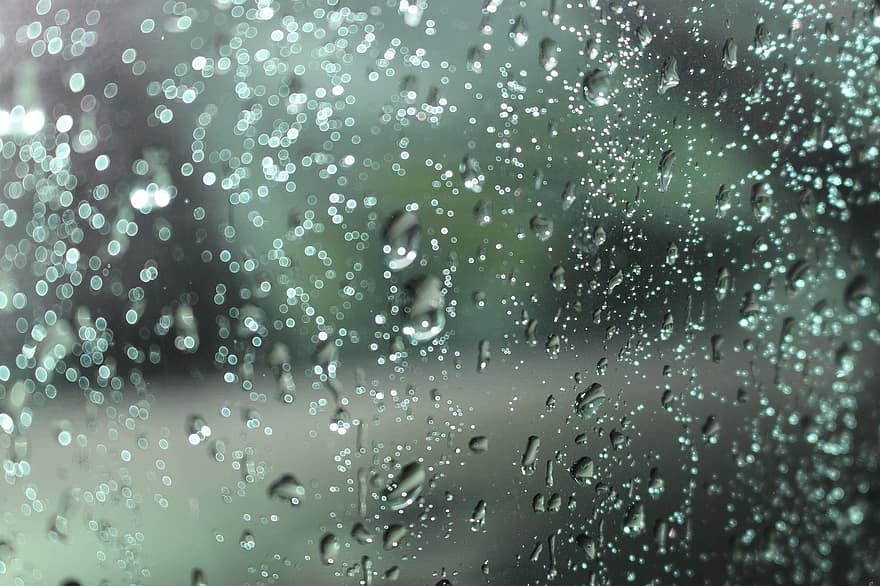 дъждовна капка, вода, метеорологично време, дъжд