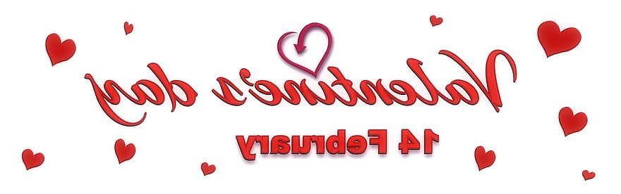 banner, capçalera, dia de Sant Valentí, pàgina d'inici, vermell, cor, Font, Capçalera del logotip, fons, febrer, 14
