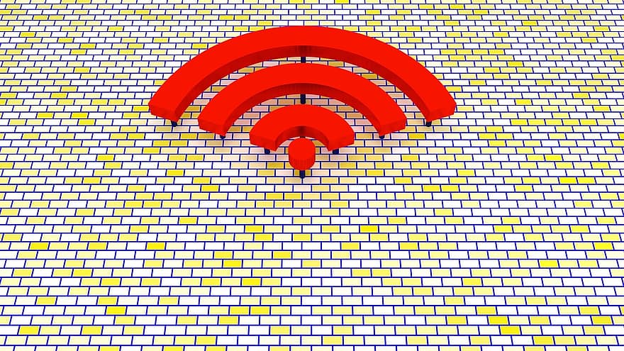 Wifi, Render, Blender, 3d, Computer, Communication, Mobile, Data, Lan, Wireless, Sign