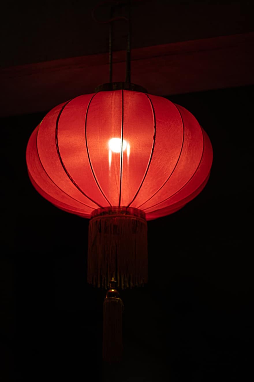 latarnia, dekoracja, tradycja, chiński Nowy Rok, Nowy Rok Księżycowy, wiosenny Festiwal, sprzęt oświetleniowy, lampa elektryczna, noc, kultury, uroczystość