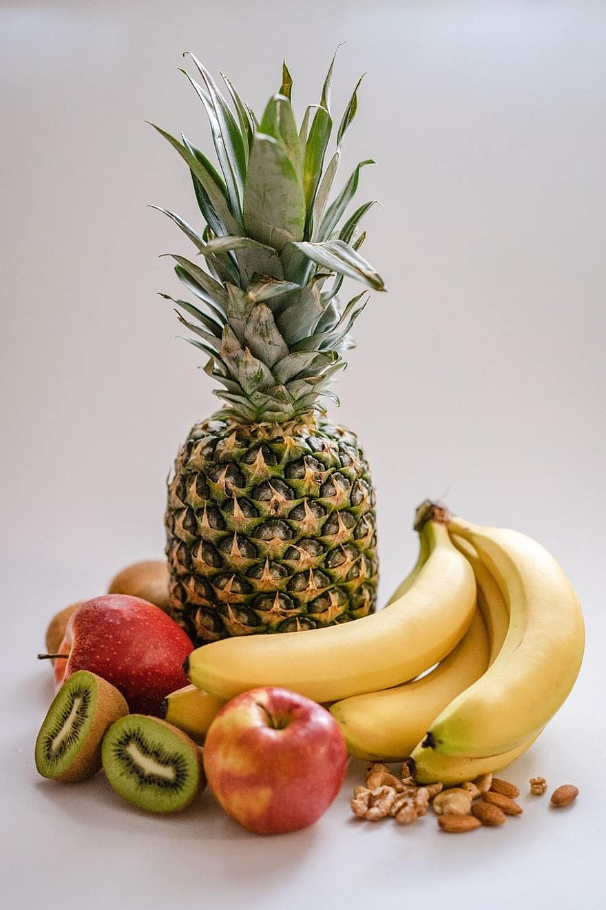 fruit, vers fruit, tropische vruchten