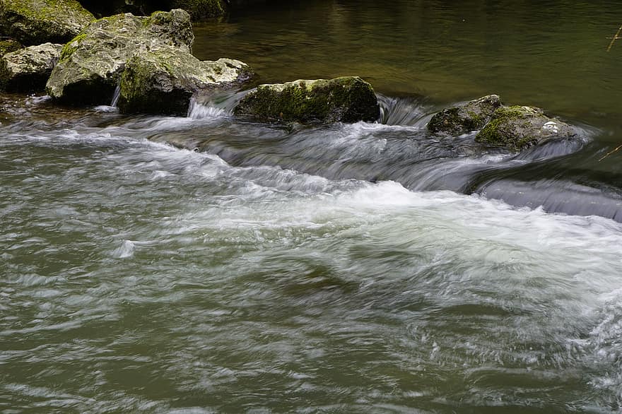 río, corriente, agua, rocas, rápidos, naturaleza, llevar una vida de soltero, rock, fluido, mojado, paisaje