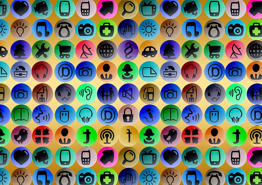 ícones, símbolos, estrutura, redes, Internet, social, logotipo, Google, rede social, networking, mídia social