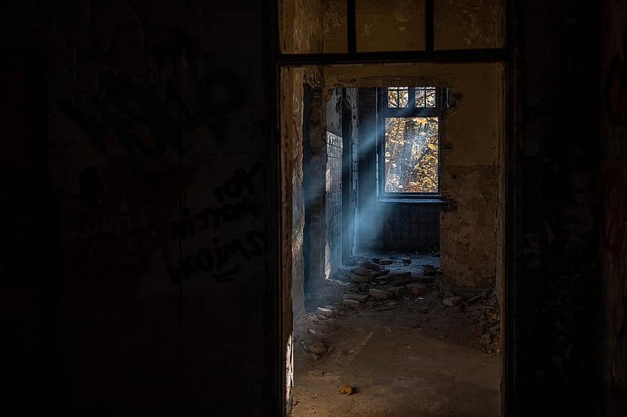 Abandoned, Building, Debris, Dilapidated, Ruins, Wall, Window, Architecture, Urbex