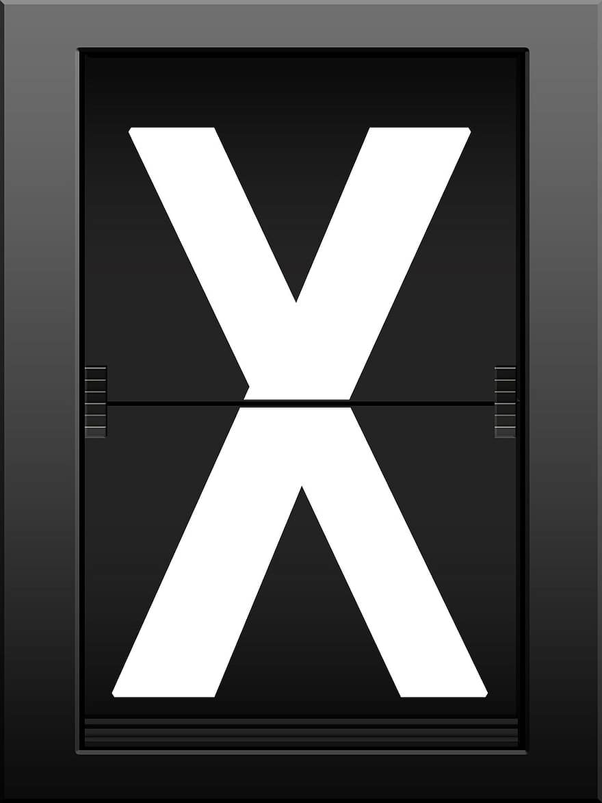 Alphabet, X, Literacy, Letters, Read, Font, Timeline, Airport, Railway Station, Ad, Information