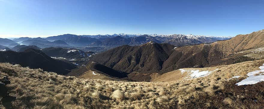 kohti monte magnoa, Kohti Magino-vuorta, Kohti Zottonea, alppireitti, Alpit, kävellä, taivas, topit, retket, vaellus, vuoret