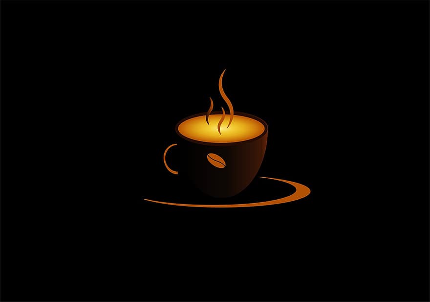 káva, hrnek na kávu, espresso, kofein, horký, cappuccino, ráno, stůl, kavárna, aroma, džbánek