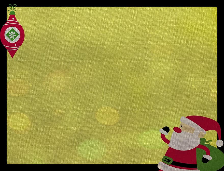 산타 클로스, 크리스마스, 배경, 틀, 카드, 스크랩북, 벽지, 장식적인, 장식