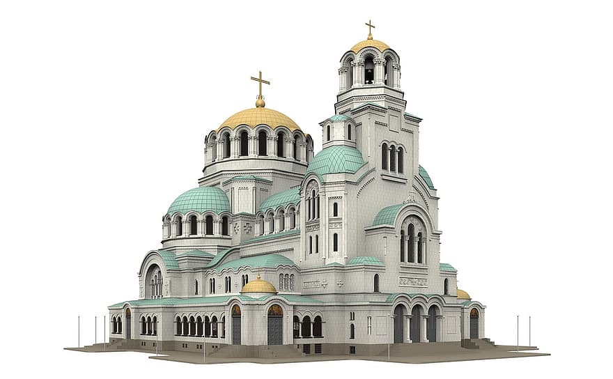 alexander, Nevsky, katedral, arkitektur, bygning, kirke, steder av interesse, historisk, turistattraksjon