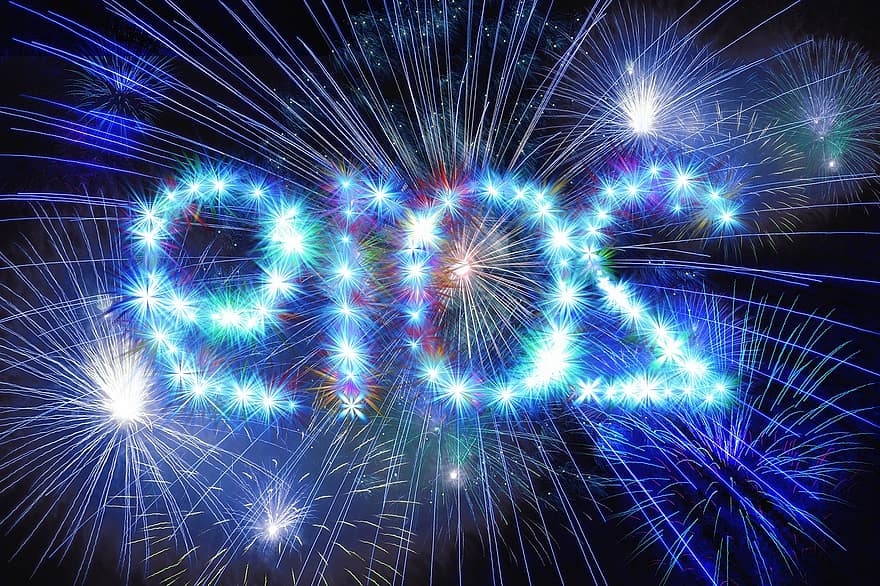 πυροτεχνήματα, ρουκέτα, Πρωτοχρονιά, Παραμονή Πρωτοχρονιάς, sylvester, στροφή του έτους, παραμονή, μεσάνυχτα, 2019, λάμψη, πυροτεχνήματα τέχνης